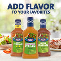 Kraft Tuscan House Italian Salad Dressing, 16 fl oz Bottle