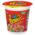 Post Fruity PEBBLES Cereal, Fruity Kids Cereal, 2 oz Individual Cereal Cup