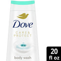 Dove Care and Protect Antibacterial Daily Use Softening Body Wash, 20 fl oz