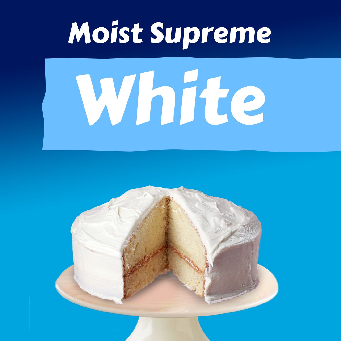 Pillsbury Moist Supreme Premium White Cake Mix, 15.25 Oz Box