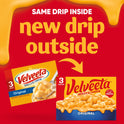 Velveeta Shells and Cheese Original Macaroni and Cheese Dinner, 3 ct Pack, 12 oz Boxes