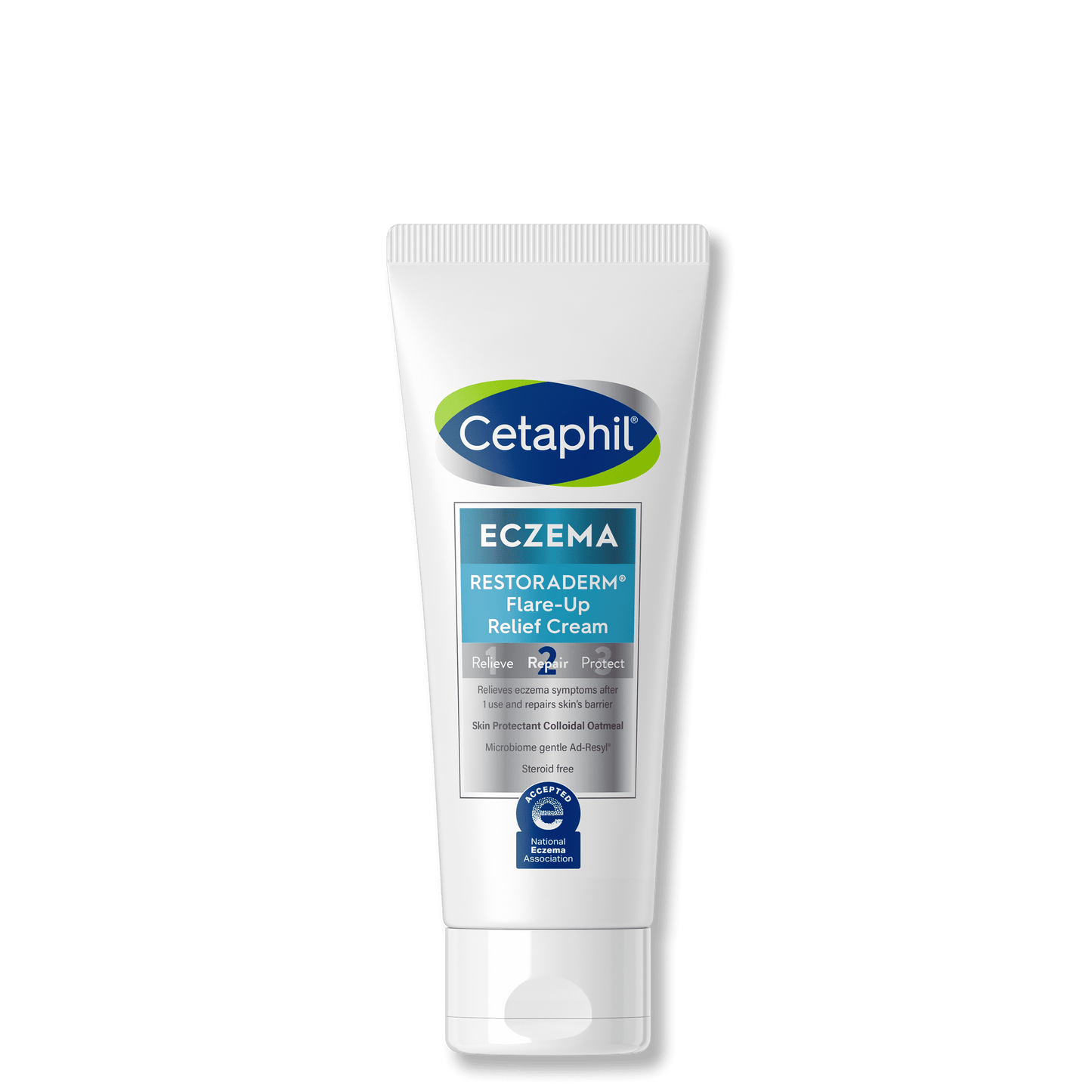 Cetaphil Eczema Flare-Up Relief Cream for Eczema Prone Skin, 8 oz, 48-Hour Hydration