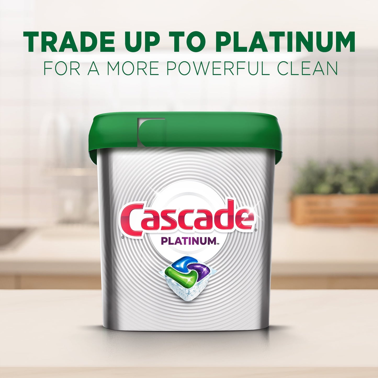 Cascade Complete Pods, Action Pacs Dishwasher Detergent, Fresh, 59 Ct