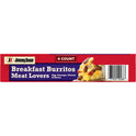 Jimmy Dean Meat Lovers Breakfast Burritos 17 oz, 4 Count (Frozen)