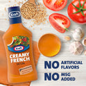 Kraft Creamy French Salad Dressing, 16 fl oz Bottle