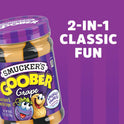 Smucker's Goober Peanut Butter and Grape Jelly Stripes, 18 Ounces