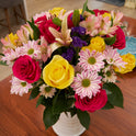 Fresh-Cut Extra-Large Premium Rose and Flower Bouquet, Minimum of 17 Stems, Colors Vary