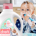 Dreft Stage 2: Active Baby Liquid Laundry Detergent, 64 Loads 92 fl oz