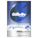 Gillette Series Liquid after Shave Splash for Men, Cool Wave Scent, 3.3 oz