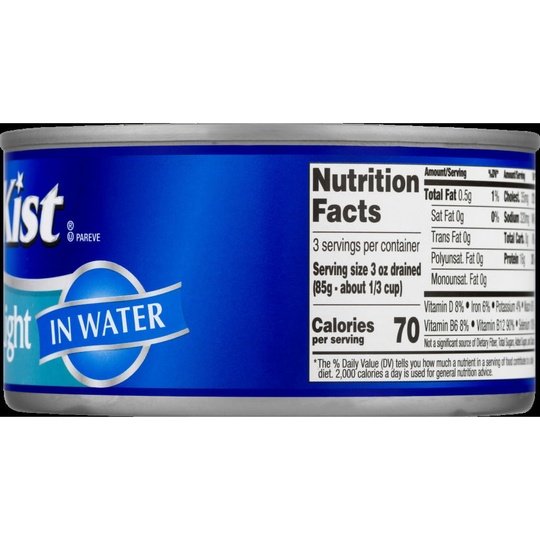 StarKist Chunk Light Tuna in Water, 12 oz Can