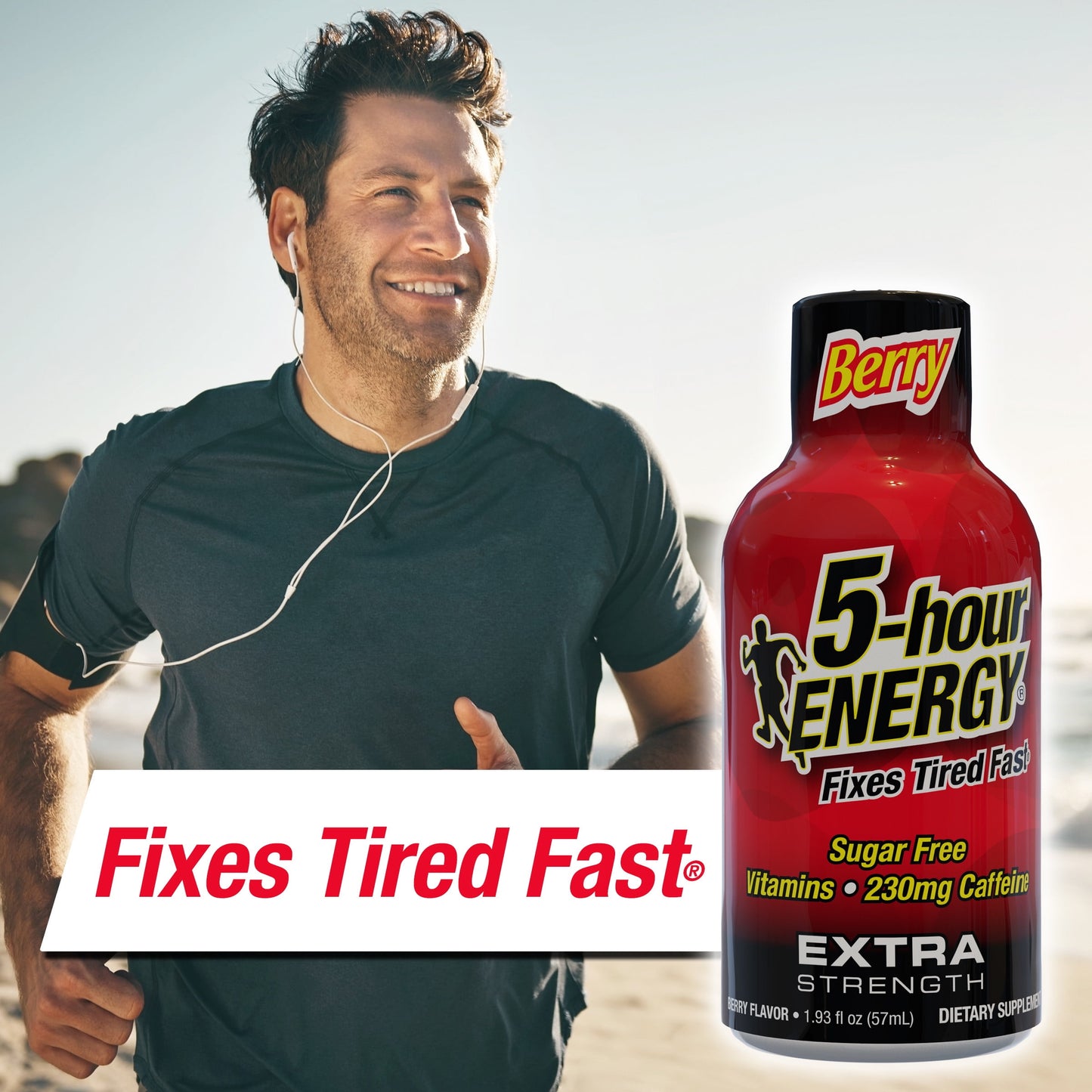 5-hour Energy Shot, Extra Strength, Berry