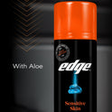 Edge Sensitive Skin Shave Gel for Men with Aloe, Twin Pack, 14 oz