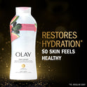 Olay Fresh Outlast Notes of Watermelon & Agave Body Wash, 30 fl oz