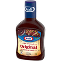 Kraft Original Slow-Simmered Barbecue BBQ Sauce, 18 oz Bottle