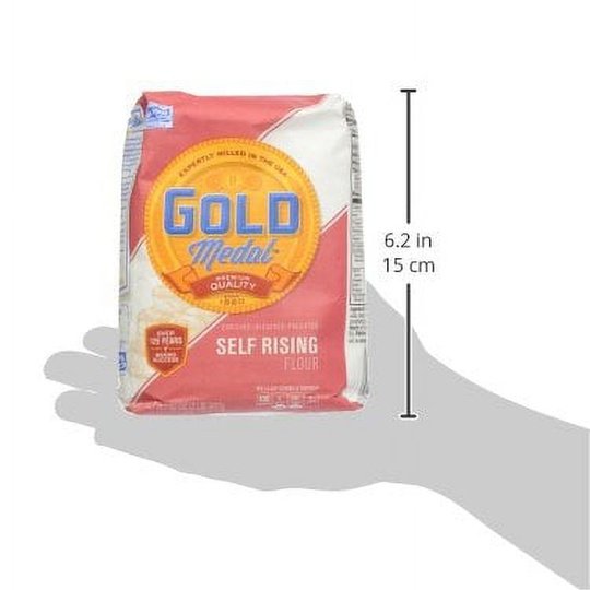 Gold Medal Premium Quality Self Rising Flour For Baking, 5 lb.