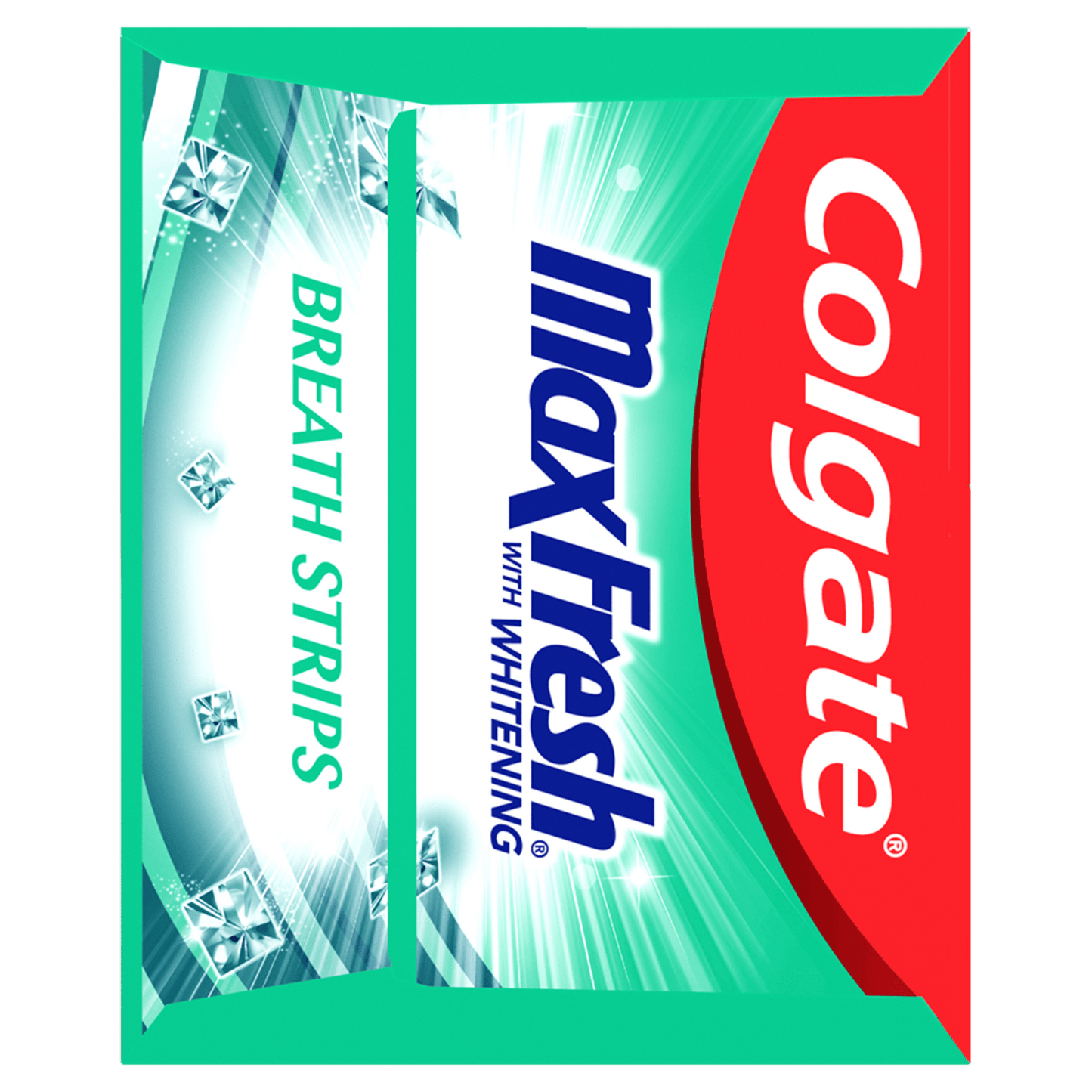 Colgate Max Fresh Toothpaste, Whitening Toothpaste with Mini Breath Strips, Clean Mint, 6.3 oz Tube