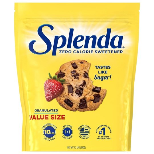 Splenda Zero Calorie, Granulated Sweetener, 19.4 oz Resealable Pouch