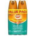 OFF! FamilyCare Insect Repellent I, Smooth & Dry, 4 oz, 2 ct