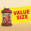 Prego Italian Tomato Spaghetti Sauce Flavored with Meat, 67 oz Jar