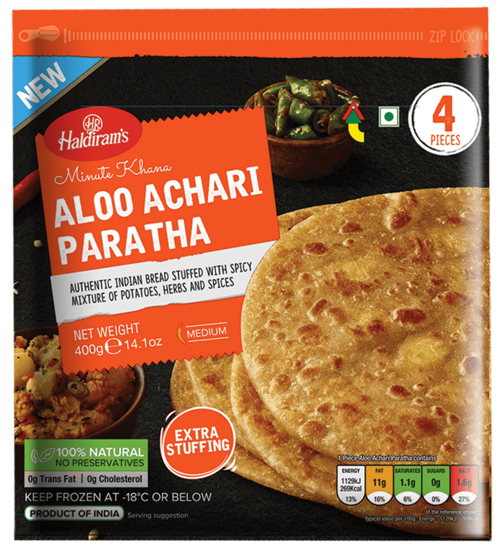 Aloo Achari Paratha