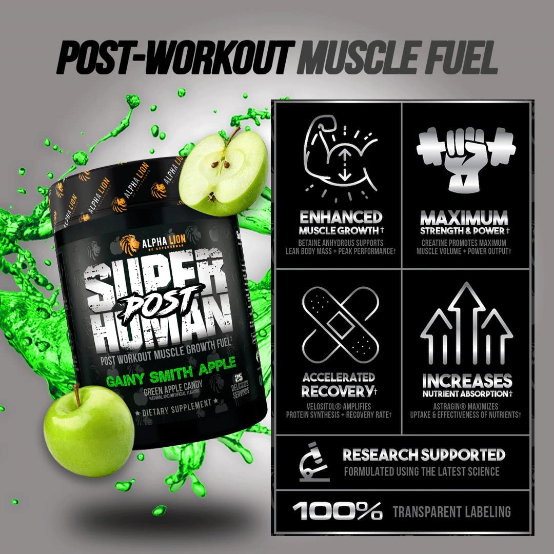 Alpha Lion SuperHuman Post 25 Servings