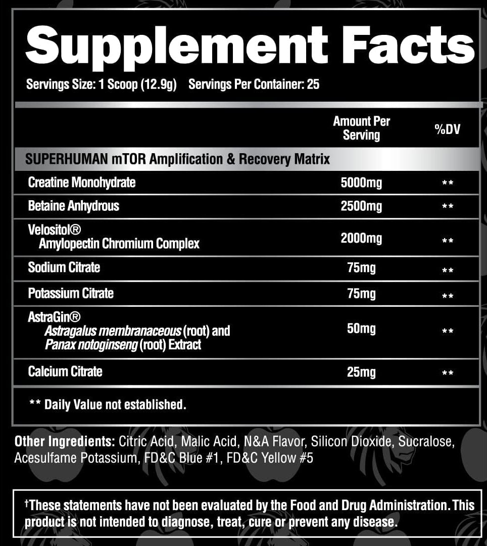 Alpha Lion SuperHuman Post 25 Servings