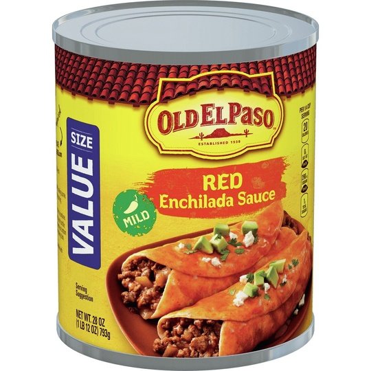 Old El Paso Mild Red Enchilada Sauce, Value Size, 1 Ct., 28 oz.