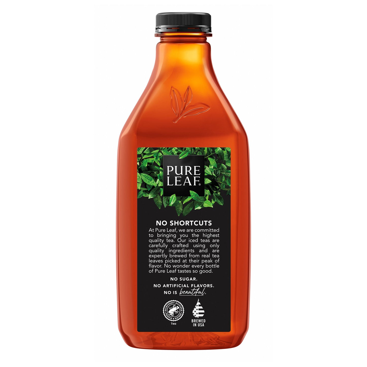 Pure Leaf Unsweetened Real Brewed Iced Tea, 64 oz Bottle