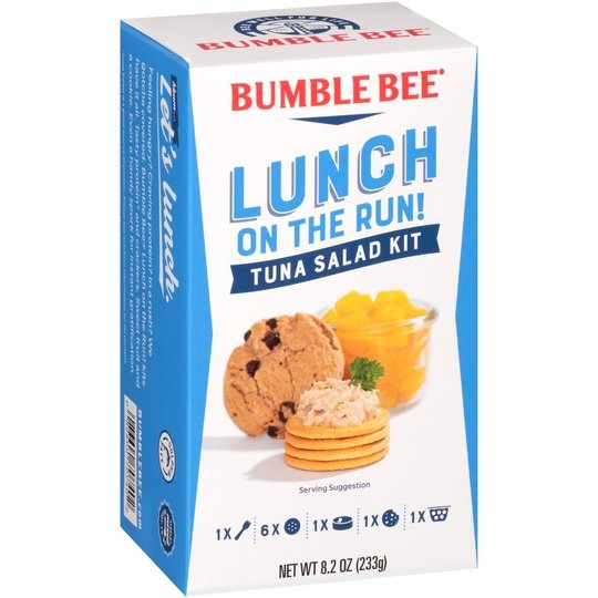 Bumble Bee Lunch On The Run Tuna Salad with Crackers Kit, 8.2 oz