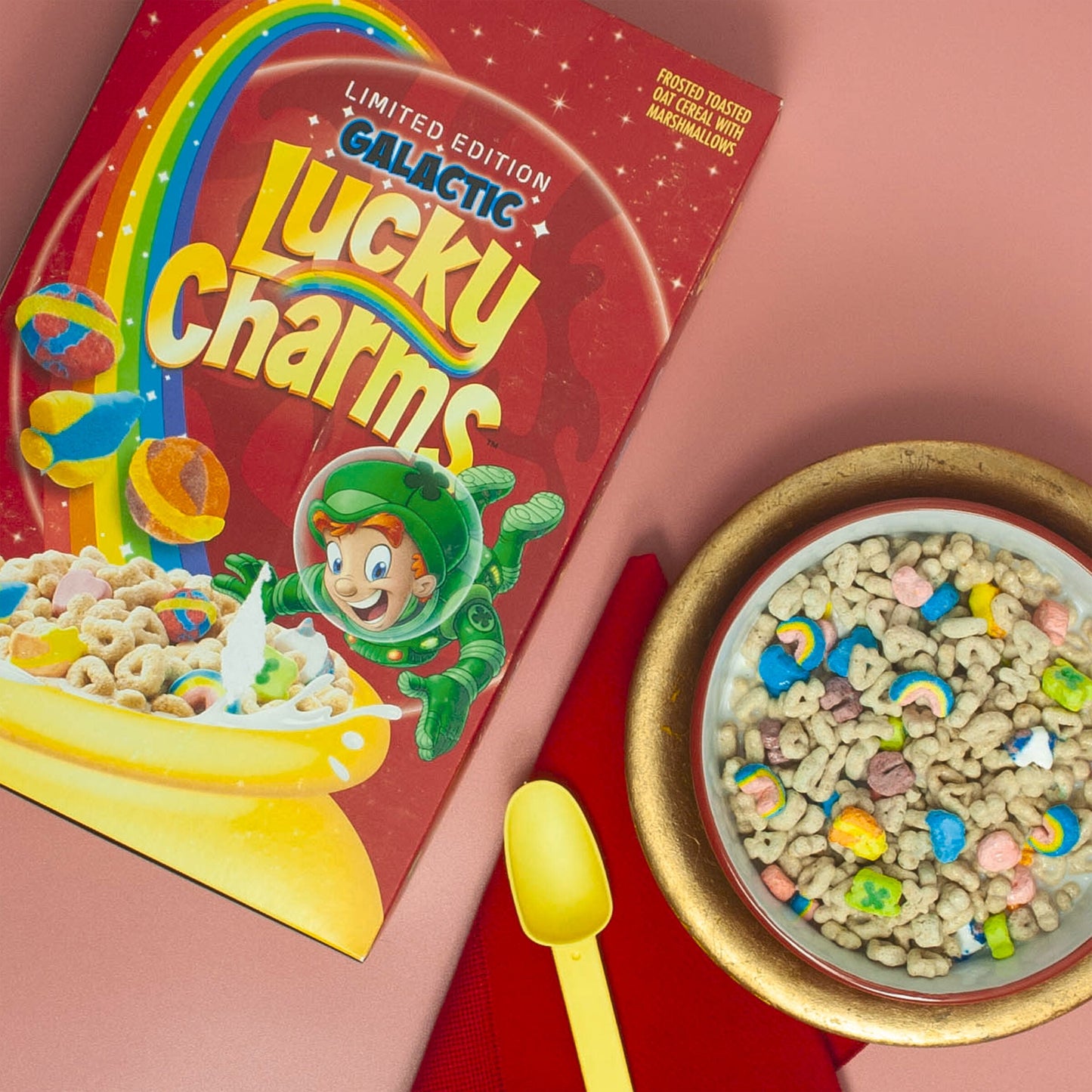 Lucky Charms Gluten Free Kids Breakfast Cereal with Marshmallows, Value Bag, 32 oz