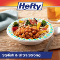 Hefty Compostable Printed Paper Bowls, 12 Ounce Capacity, 20 Count