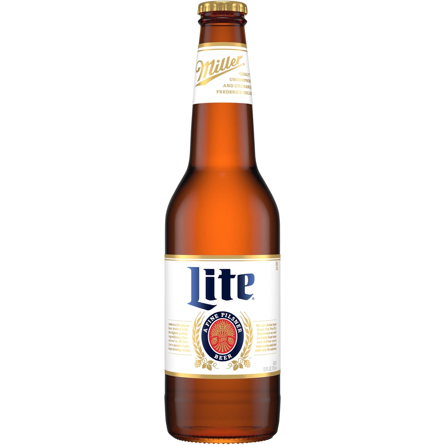 Miller Lite Lager Beer, 24 Pack, 12 fl oz Bottles, 4.2% ABV