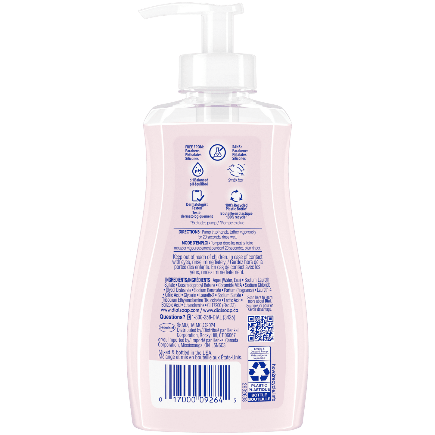 Dial Liquid Hand Soap, Cherry Blossom, 7.5 fl oz