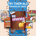 Cocoa Puffs Minis Chocolatey Breakfast Cereal, Made with Whole Grain, Family Size, 18.1 oz