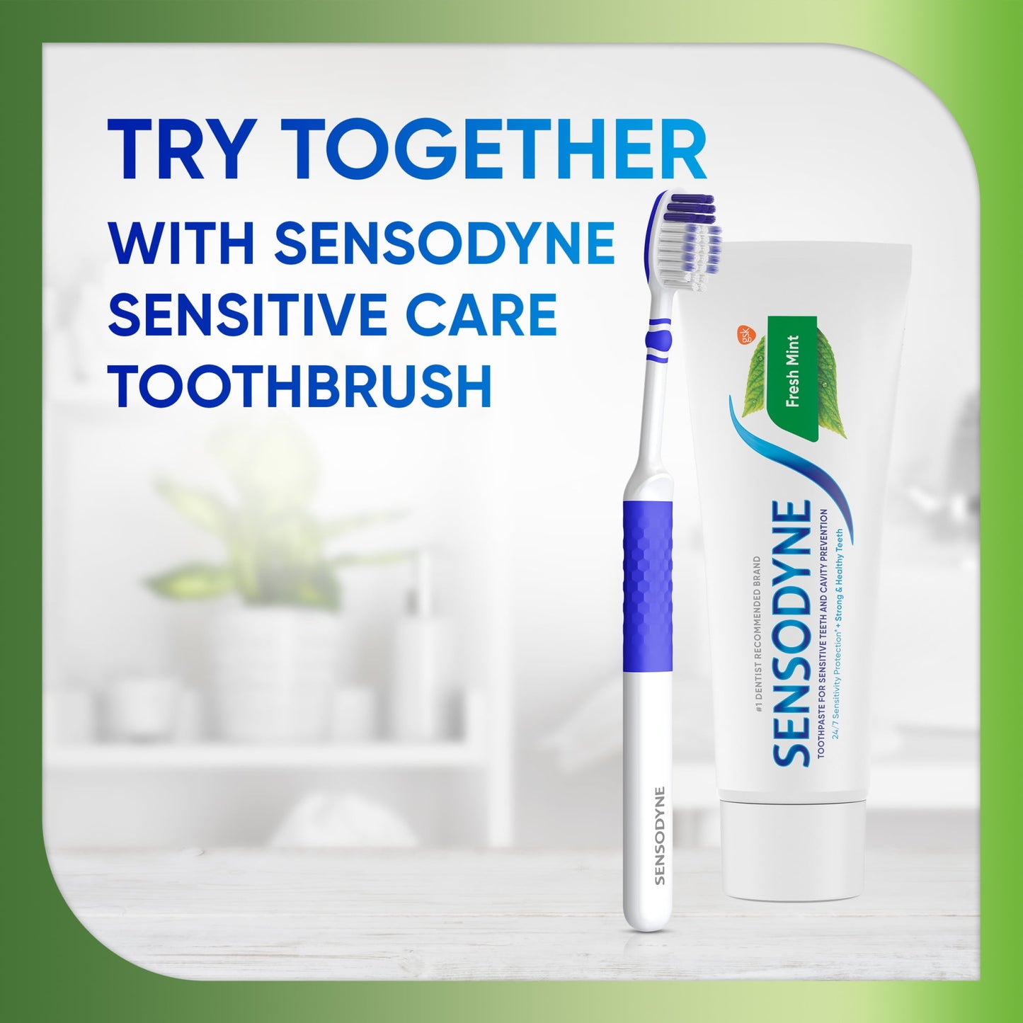 Sensodyne Cavity Prevention Sensitive Toothpaste, 4 Oz, 2 Pack, Mint Flavor