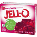 Jell-O Raspberry Artificially Flavored Gelatin Dessert Mix, 3 oz Box