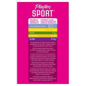 Playtex Sport Ultra Plastic Applicator Unscented Tampons, 36 Ct, 360 Degree Sport Level Period Protection, Traps Leaks, No-Slip Grip Applicator, Moves With You