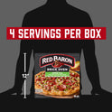 Red Baron Frozen Pizza Brick Oven Supreme, 18.64 oz