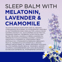 Dr Teal's Melatonin Sleep Body Balm with Lavender & Chamomile Oils, 2.65 oz