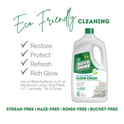 Quick Shine Multi-Surface Floor Finish, 64 fl oz, Unscented Household Floor Cleaner & Polish