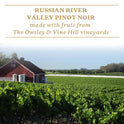 Sonoma-Cutrer Russian River Valley Pinot Noir Dry Red Wine 2019, 750 mL Bottle, 27.8 Proof