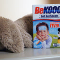 BeKoool Cooling Gel Sheets for Kids, Fever Relief, 6 Count