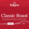 Folgers Classic Roast Ground Coffee, 40.3-Ounce