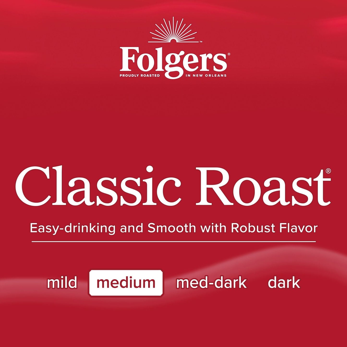 Folgers Classic Roast Ground Coffee, 40.3-Ounce