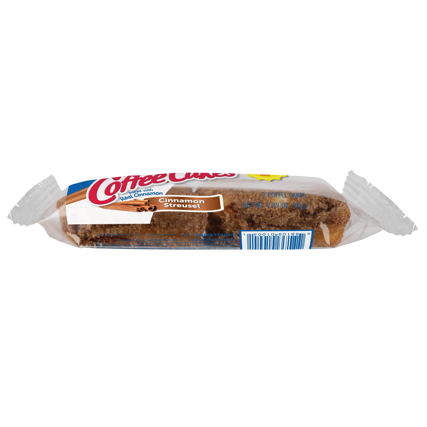 HOSTESS Coffee Cakes Single Serve, 2 Count, 2.89 oz