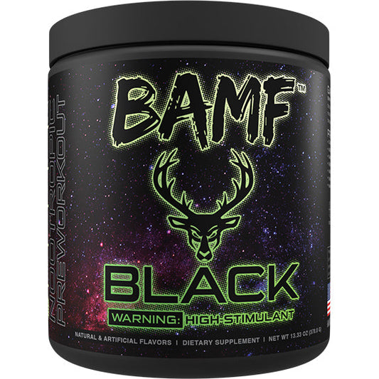 Bucked Up BAMF Black 30 Servings