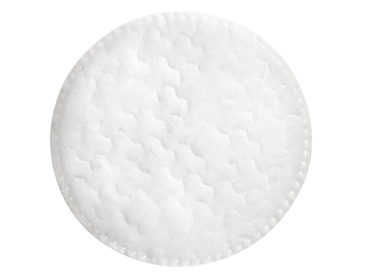 Swisspers Premium  White 2.25" Cotton Rounds with Stitched Edge, 100 Count