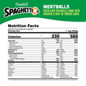 SpaghettiOs Canned Pasta with Meatballs, 22.2 oz Can