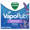 Vicks VapoRub Topical Chest Rub & Analgesic, over-the-Counter Medicine, Lavender Scent, 1.76 oz