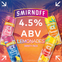 Smirnoff Ice Neon Lemonade Variety Pack, 12oz Cans, 12pk